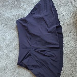 Lululemon Pace Rival skort in Navy, size 10